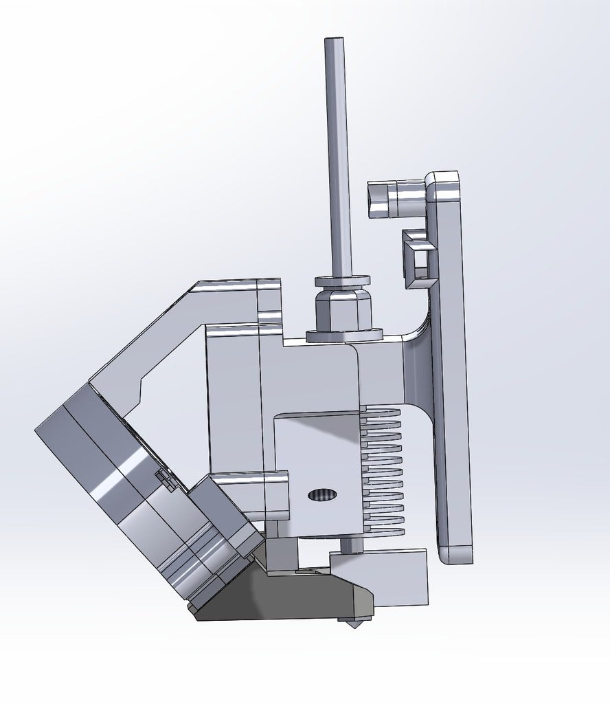 Kit De Buse D'extrudeuse Hot End - Pièce De Rechange Pour Imprimante 3D A8 Plus - Tête De Buse Hotend 0,4 Mm - Accessoire 24 V Avec Moteur Pas à Pas 42